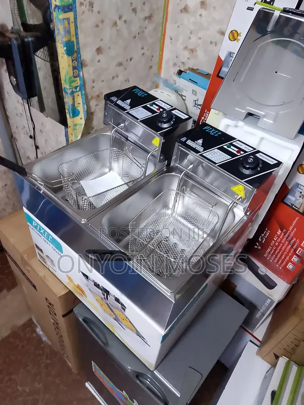 Pixel Double Deep Fryer - 1