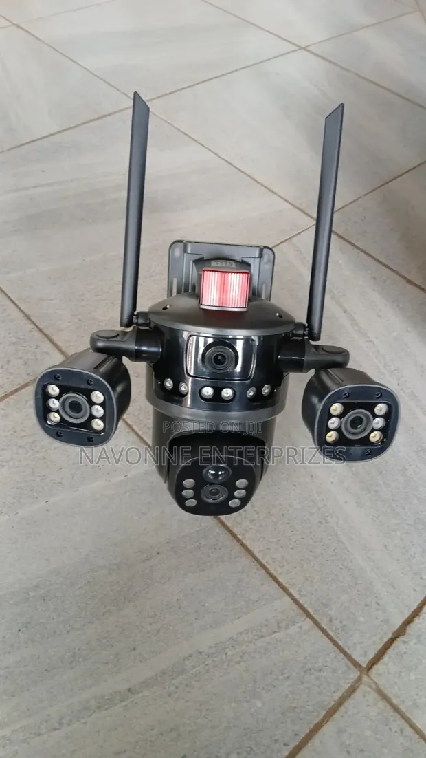 ALLTOP 8MP Triple Lens Wi-Fi Solar CCTV Camera - 1
