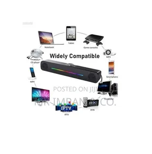 E-1407 USB RGB Desktop Soundbar