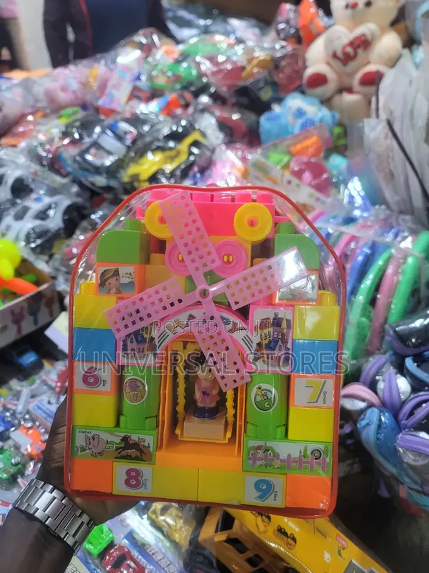 RPC99 Building Blocks with Fan for Kids - 1