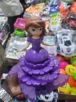Battery-Operated Rotating Princess Doll Toy (Princess Sofia) - 1