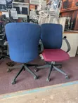 Second Hand Office/Boardroom Chairs - Maroon & Blue - 5