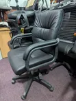 Office Chair - Adjustable Height Leather - 2