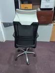 Office Chair with Head Support and Fixed Armrests - 3