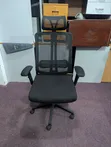 Used Office Chair with Mesh Back and Soft Cushion - 2