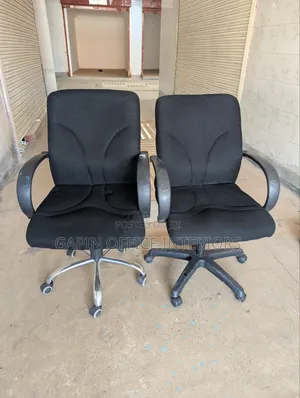 Used Fabric Office Chairs (Short Back)
