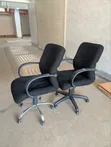 Used Fabric Office Chairs (Short Back) - 3