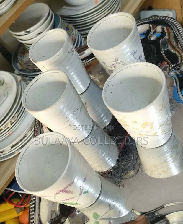 Japanese Ceramic Free-Cup Tumblers/Mugs - 1
