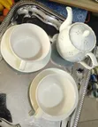 Japanese White Porcelain Tea Set - 2