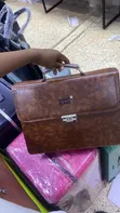 Montblanc Vintage Leather Briefcase with Combination Lock - 1