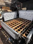 Wood-Mode Black Rectangular Bed Frame - Brand New - 1