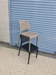 Brand New Plastic Dining Chairs (Set of 1) - 2