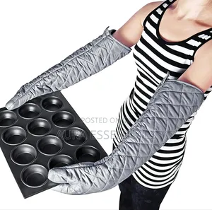 Extra-Long Heat Resistant Cooking Oven Glove
