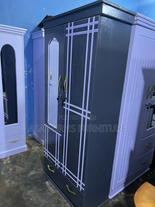 Brand New 2-Door Wardrobe - 1