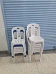 Modernized Plastic Chairs (Set of 1) - 2