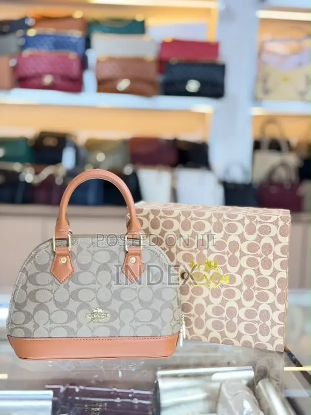 Coach Multicolor Faux Leather Handbag - 1