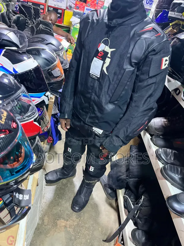 Ghost Racing Motorcycle Riding Jacket & Protective Gear - 1