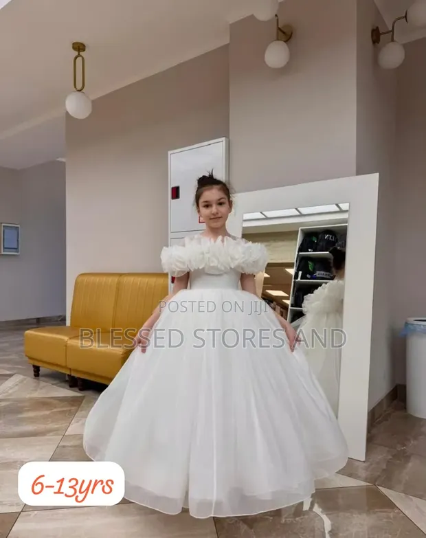 Girls Elegant Party Dress (Ages 6-13) - 1