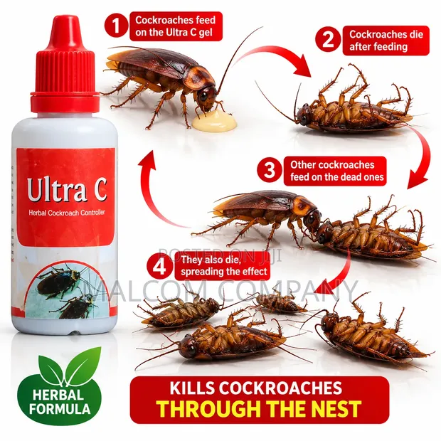 Ultra C Odorless Cockroach Killing Gel - 1