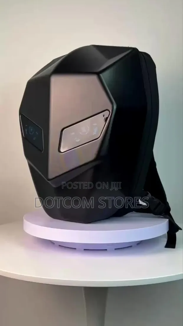Hard-Shell LED Motorcycle Riding Backpack - 1