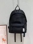 Original Black Canvas Backpack - 1