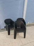 Cloud Curve Plastic Chairs - Brand New - 1
