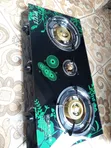 Pixel Triple 3-Burner Gas Stove with Auto Ignition - 1
