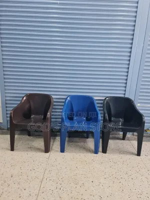 Brand New Plastic Chairs with High Backrests