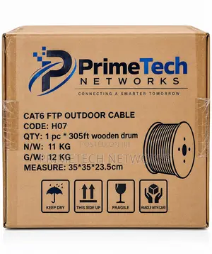 FTP CAT 6 Outdoor Pure Copper Cable (305ft/100m)