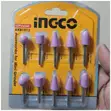 INGCO AKB1012 10-Piece Mounted Stone Accessory Set - 1