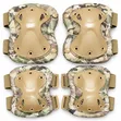 Tactical Knee & Elbow Pads Set - Military Protective Gear - 1