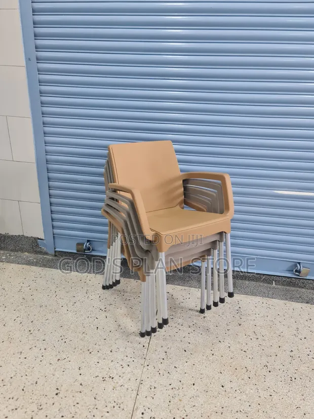 Modern Plastic Chairs for Indoor/Outdoor Use - 1