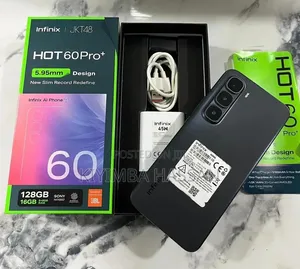New Infinix Hot 60 Pro+ 256GB Black