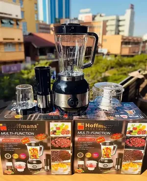 Hoffman 4-in-1 Blender with Meat Grinder & Juice Jug