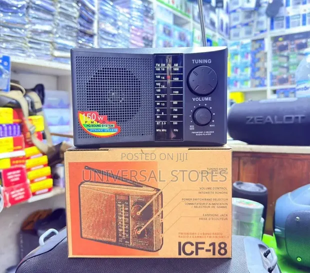 Portable Analog AM/FM/SW Radio - 1