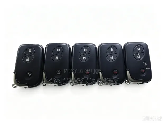 Toyota Lexus Smart Key Fob Housing - Black - 1