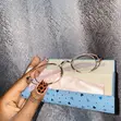 Women's Pink Ao Classic Eyeglass Frames - 2