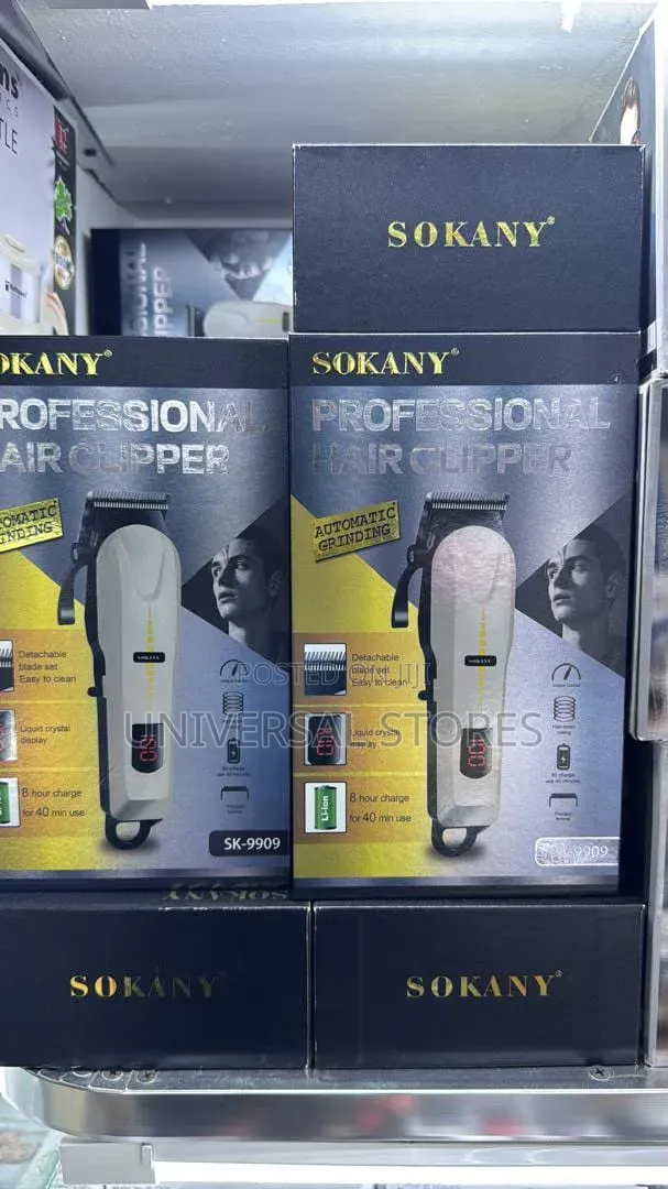 Professional Rechargeable Hair Clipper - 1