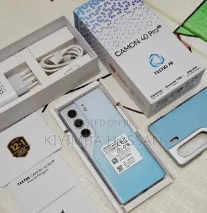 New Tecno Camon 40 Pro 5G 256GB Blue