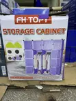 Modular Plastic Cube Storage Cabinet - 2