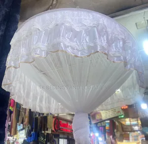 Brand New Round Mosquito Net - White