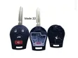 Nissan Insert to Start Car Key Shells - 2