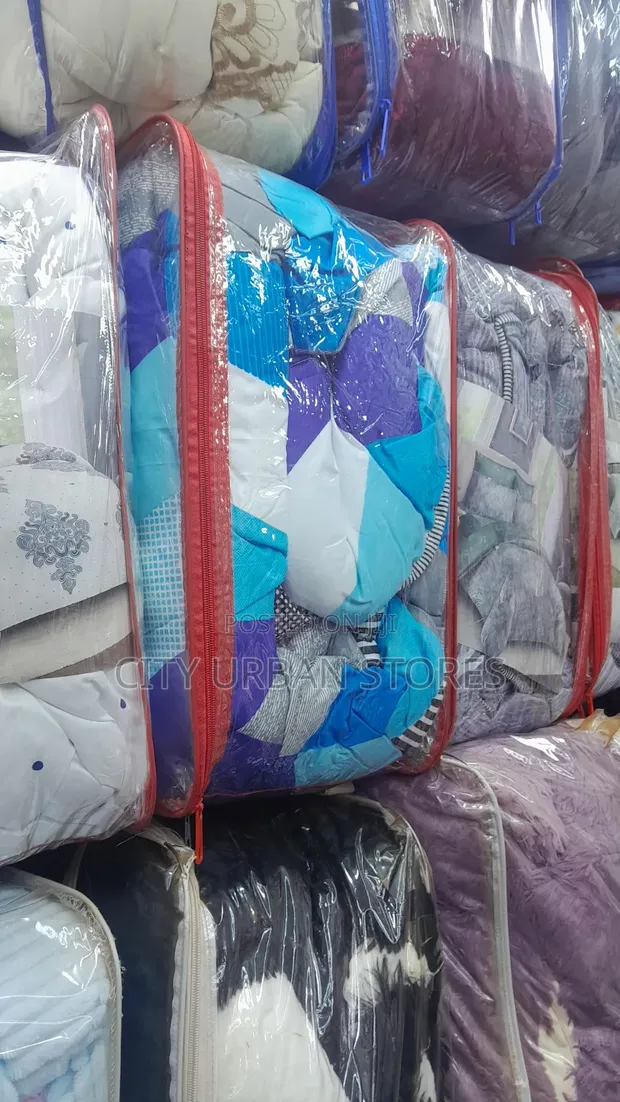 Light Blue 4pcs Duvet Set (5x6 & 6x6) - 1