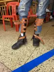 Ingco Electric Pole Climbers with Hook and Belt - 2