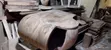 Solid C Shaped Wooden Table - 5