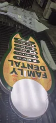 3D Full Acrylic Pylon Lightbox - 1