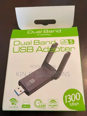 Dual Band AC 1300Mbps WiFi USB 3.0 Adapter