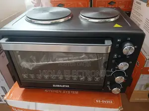 King Electric Oven with 2 Cooking Plates (30L)