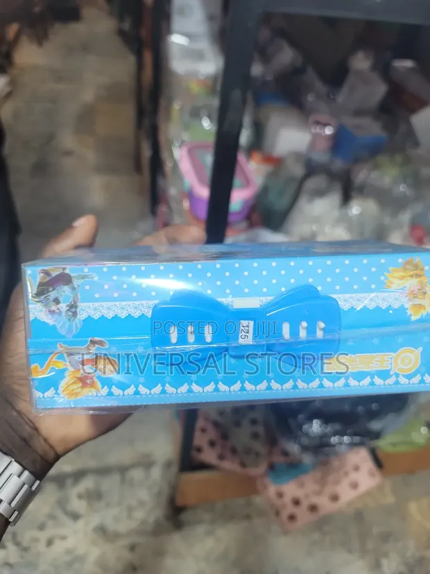 Blue Ty Suitcase-Style Pencil Box for Kids - 1