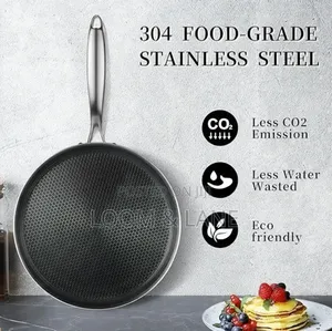 32cm Stainless Steel Non-Stick Frying Pan